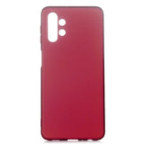 Galaxy A32 5G Kılıf Zore Premier Silikon Kapak Mürdüm