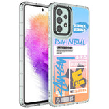 Galaxy A33 5G Kılıf Kamera Korumalı Renkli Desenli Sert Silikon Zore Korn Kapak NO1