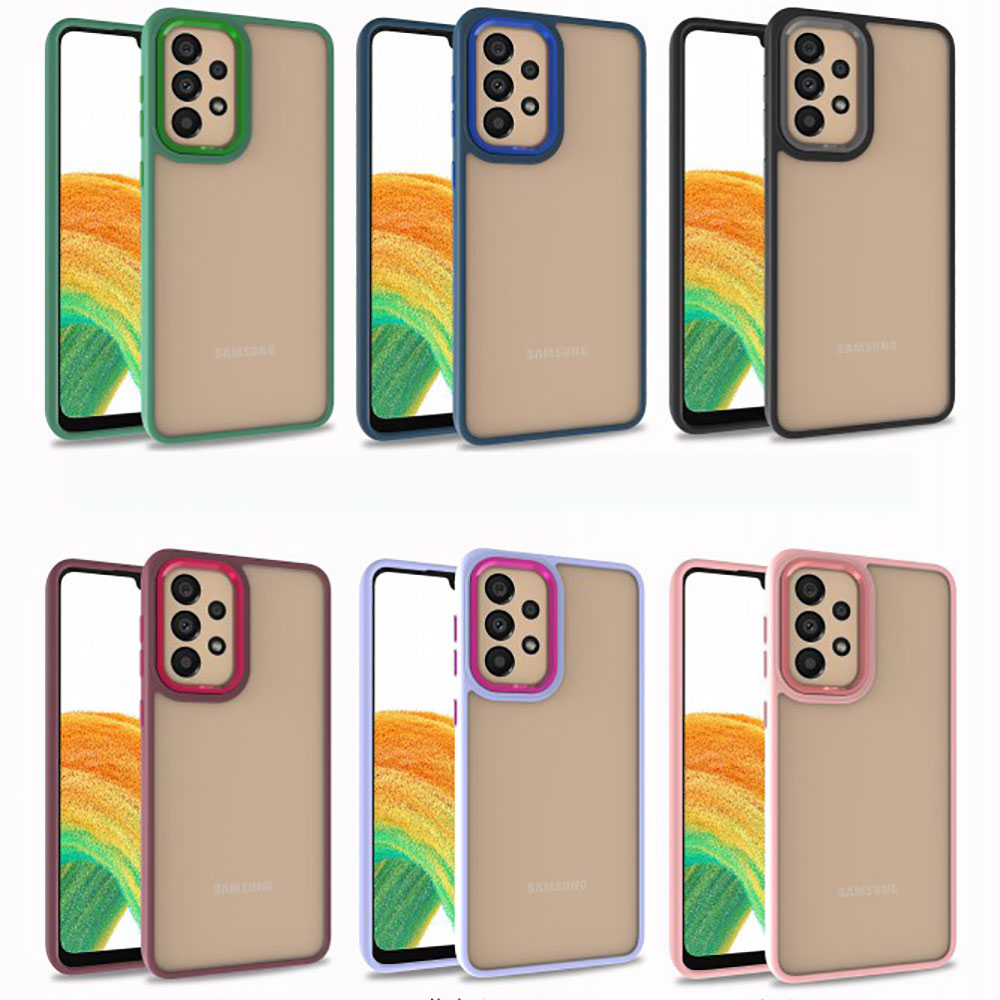 Galaxy A33 5G Kılıf Zore Flora Kapak Yeşil
