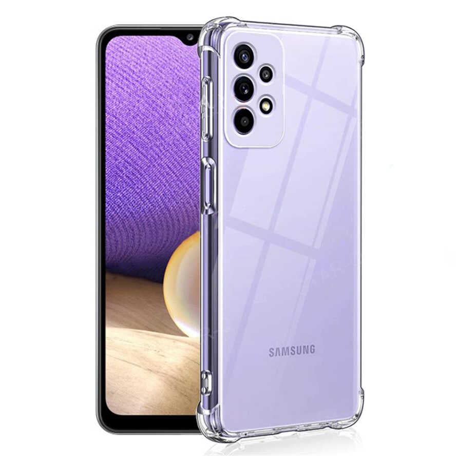 Galaxy A33 5G Kılıf Zore Kamera Korumalı Nitro Anti Shock Silikon Renksiz