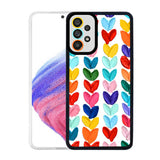 Galaxy A33 5G Kılıf Zore M-Fit Desenli Kapak Heart No6