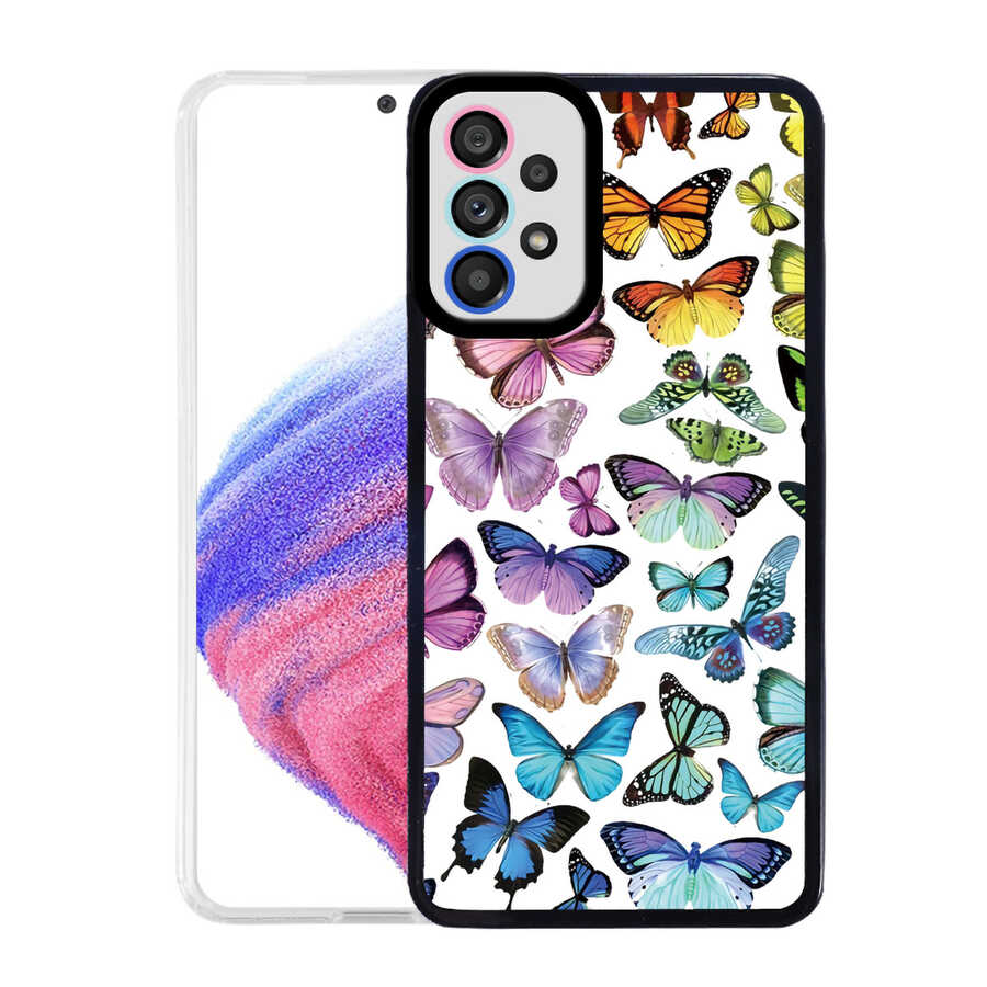 Galaxy A33 5G Kılıf Zore M-Fit Desenli Kapak Hat No5