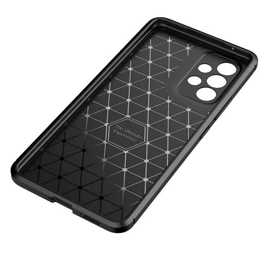 Galaxy A33 5G Kılıf Zore Negro Silikon Kapak Siyah