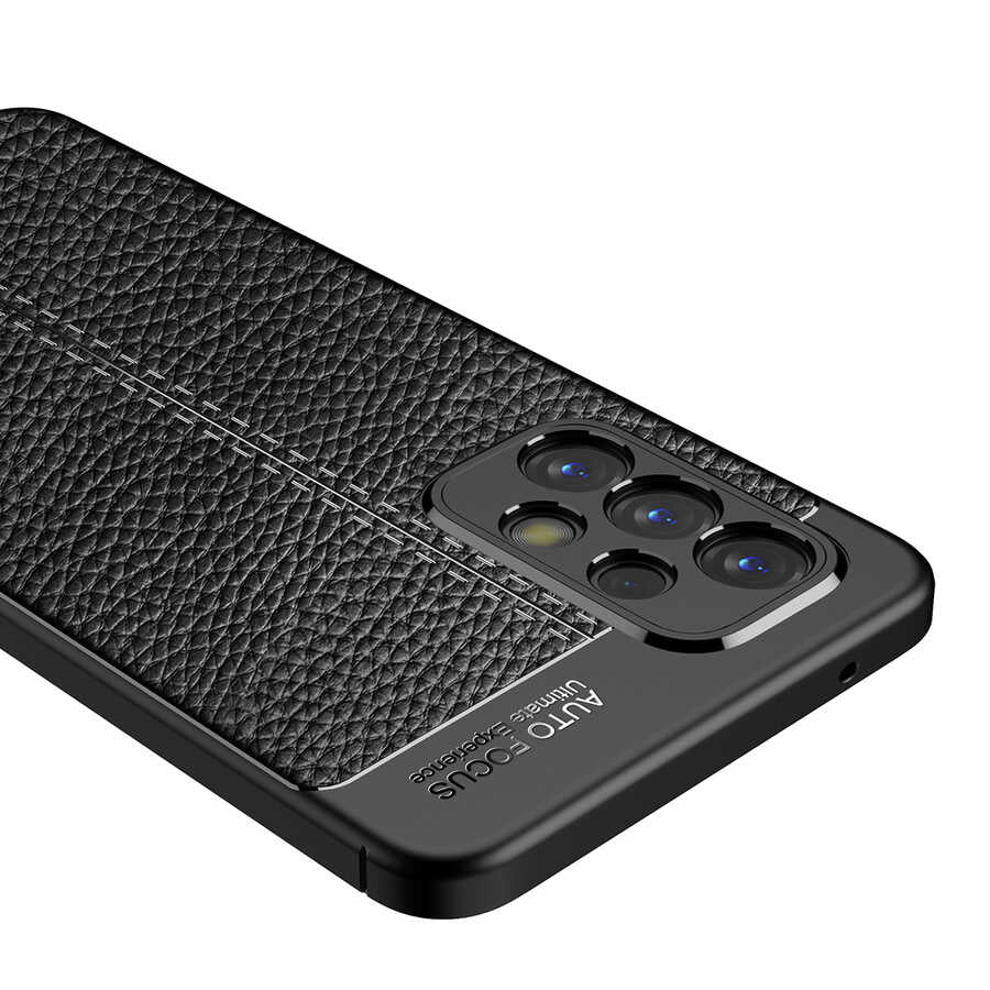 Galaxy A33 5G Kılıf Zore Niss Silikon Kapak Lacivert