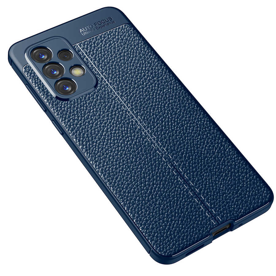 Galaxy A33 5G Kılıf Zore Niss Silikon Kapak Lacivert