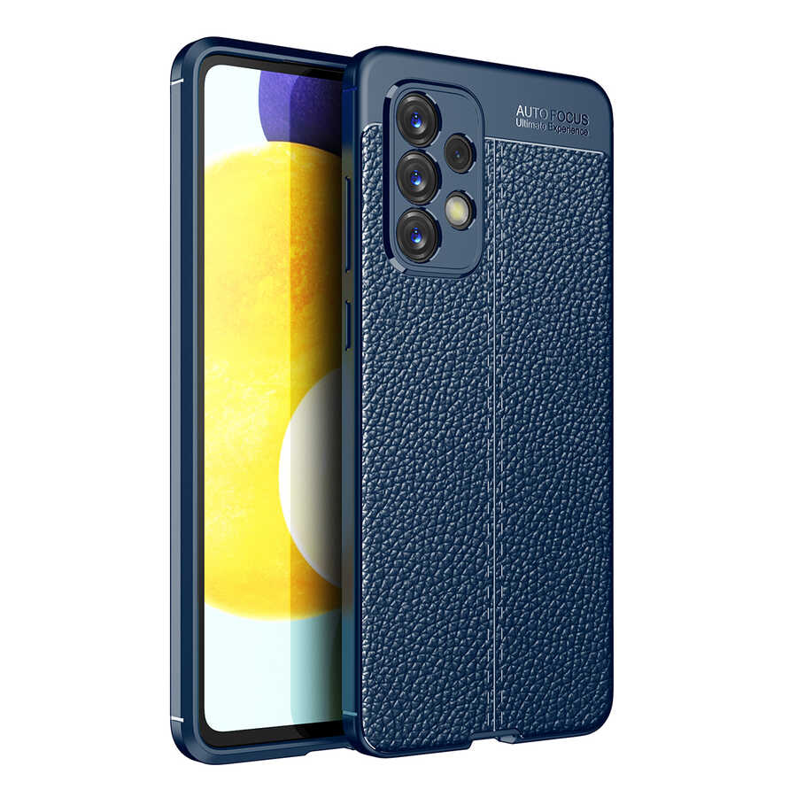 Galaxy A33 5G Kılıf Zore Niss Silikon Kapak Lacivert