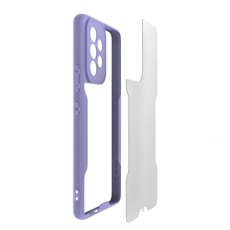 Galaxy A33 5G Kılıf Zore Parfe Kapak Kırmızı