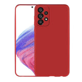 Galaxy A33 5G Kılıf Zore Premier Silikon Kapak Kırmızı