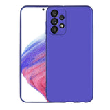 Galaxy A33 5G Kılıf Zore Premier Silikon Kapak Saks Mavi