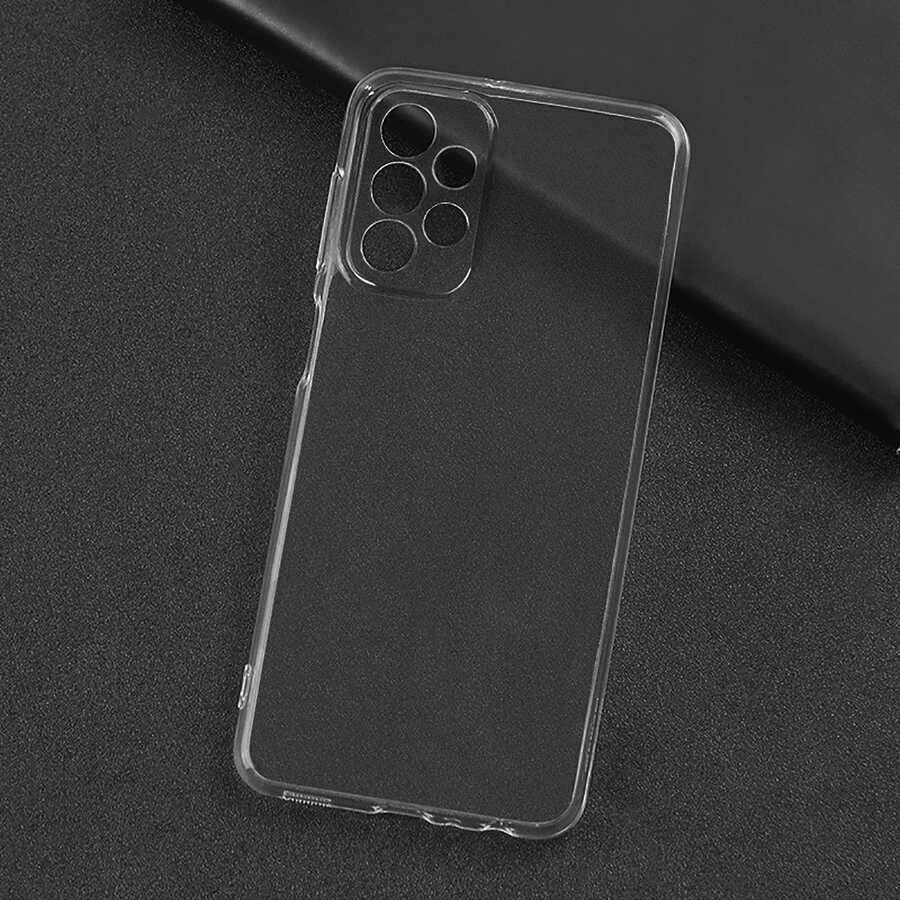 Galaxy A33 5G Kılıf Zore Süper Silikon Kapak Renksiz