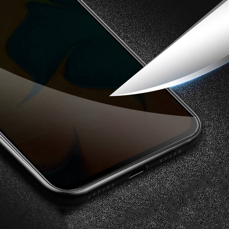 Galaxy A33 5G Zore New 5D Privacy Temperli Ekran Koruyucu Siyah