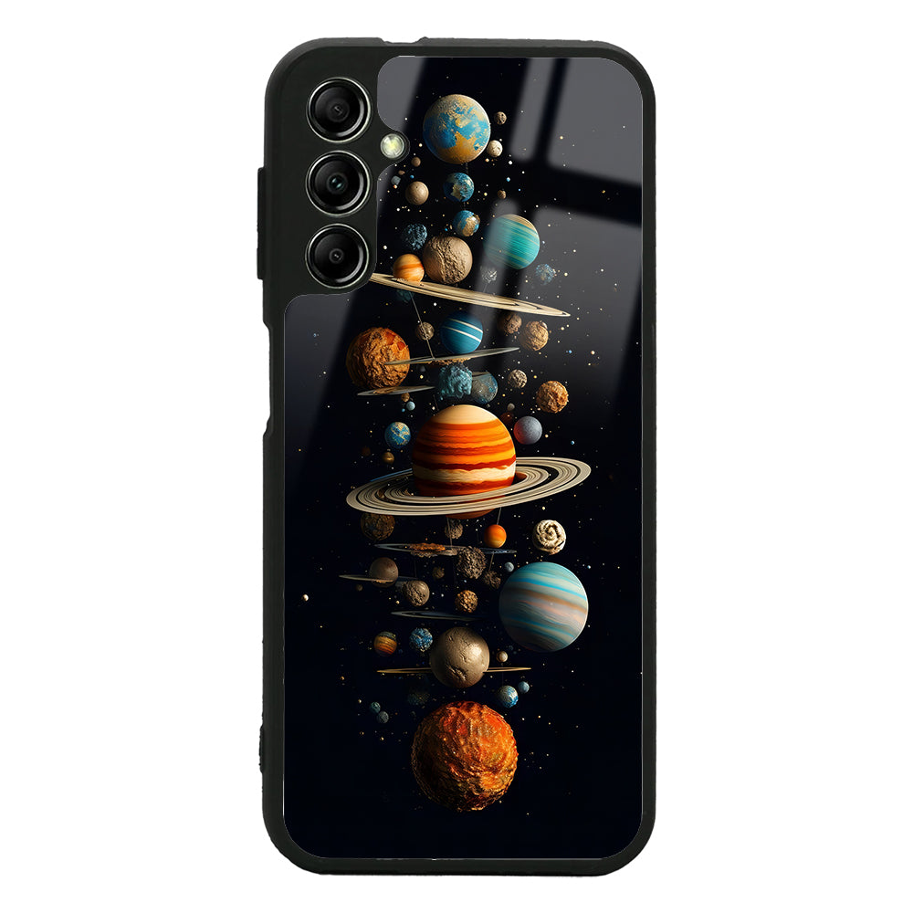 Galaxy A34 Kılıf Kamera Korumalı Desenli Lusi Kapak Gezegen