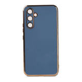 Galaxy A34 Kılıf Zore Bark Kapak Mavi