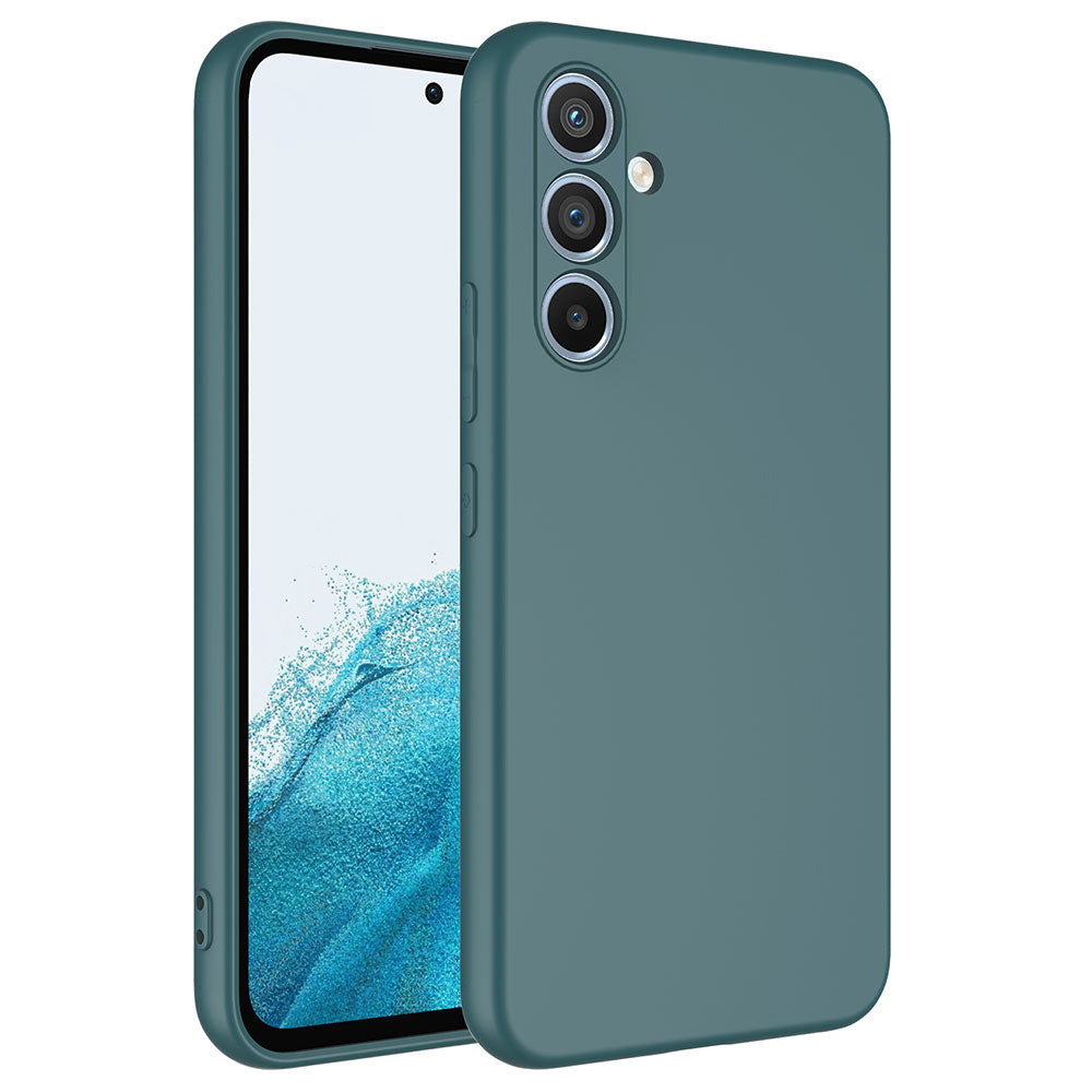 Galaxy A34 Kılıf Zore Mara Lansman Kapak Koyu Yeşil