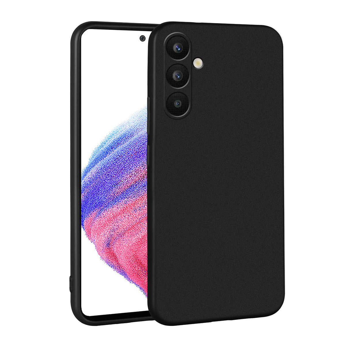 Galaxy A34 Kılıf Zore Premier Silikon Kapak Siyah