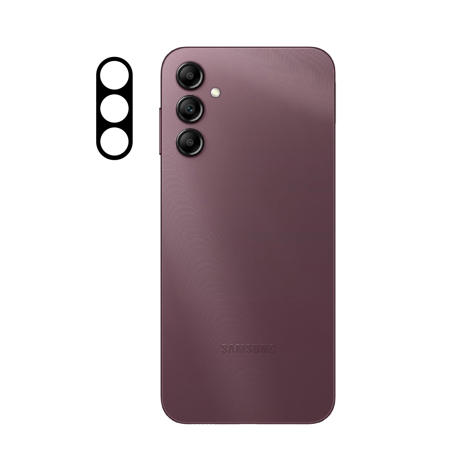 Galaxy A34 Zore 3D Kamera Camı Siyah