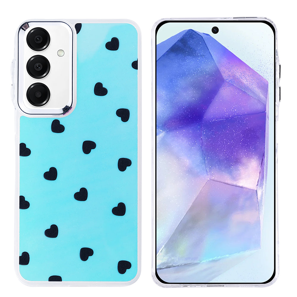 Galaxy A35 Kılıf Airbag Tasarımlı Zore Hadra Kapak Kalp