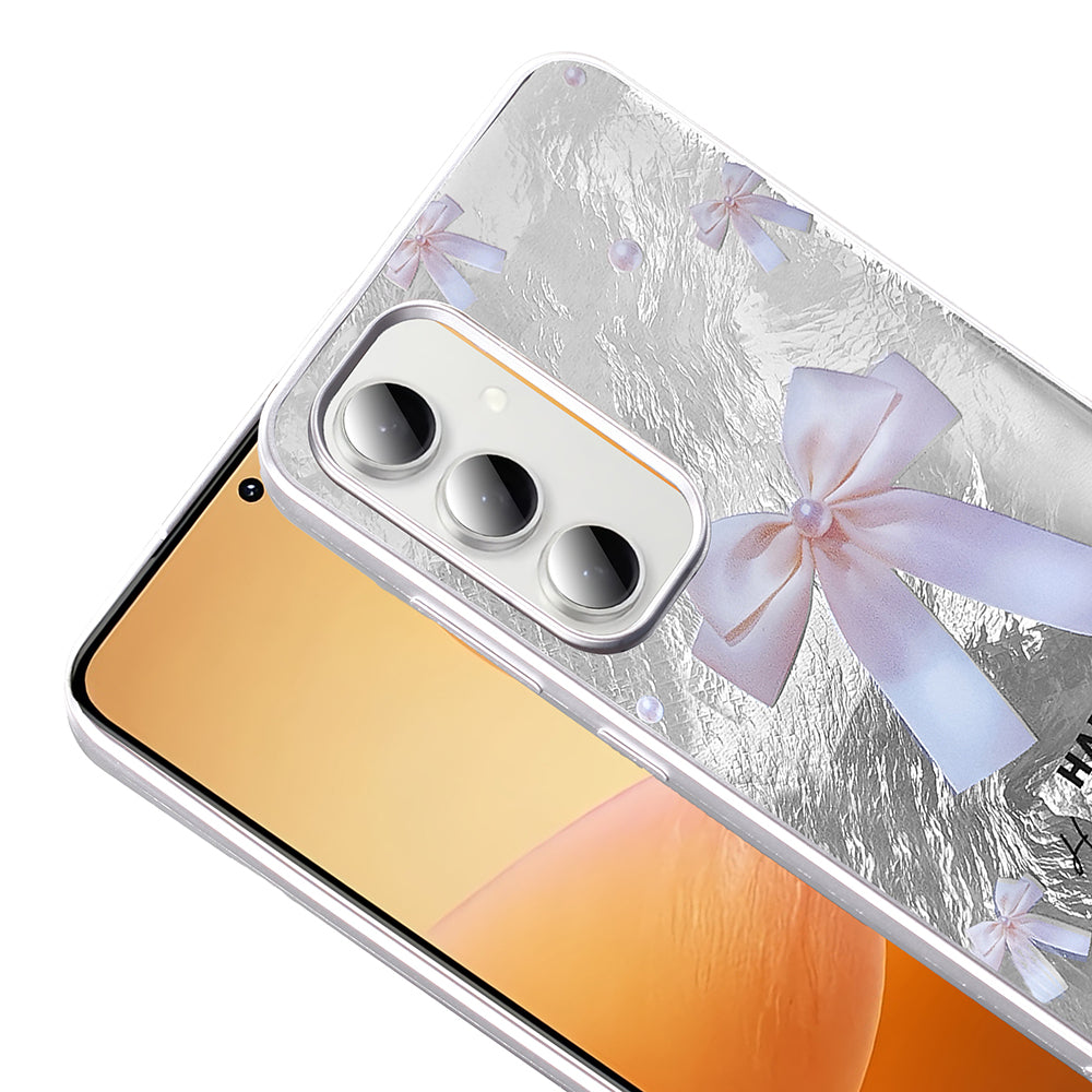Galaxy A35 Kılıf Desenli Zore Mep Kapak İncili Fiyonk