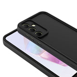 Galaxy A35 Kılıf Kamera Korumalı Zore Ananas Kapak Mürdüm