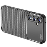 Galaxy A35 Kılıf Zore Negro Silikon Kapak Siyah
