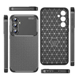 Galaxy A35 Kılıf Zore Negro Silikon Kapak Siyah