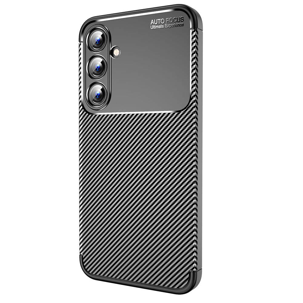 Galaxy A35 Kılıf Zore Negro Silikon Kapak Siyah
