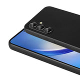 Galaxy A35 Kılıf Zore Premier Silikon Kapak Mürdüm