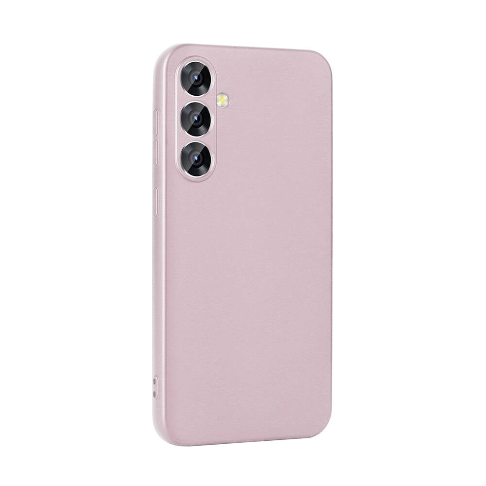 Galaxy A35 Kılıf Zore Premier Silikon Kapak Rose Gold