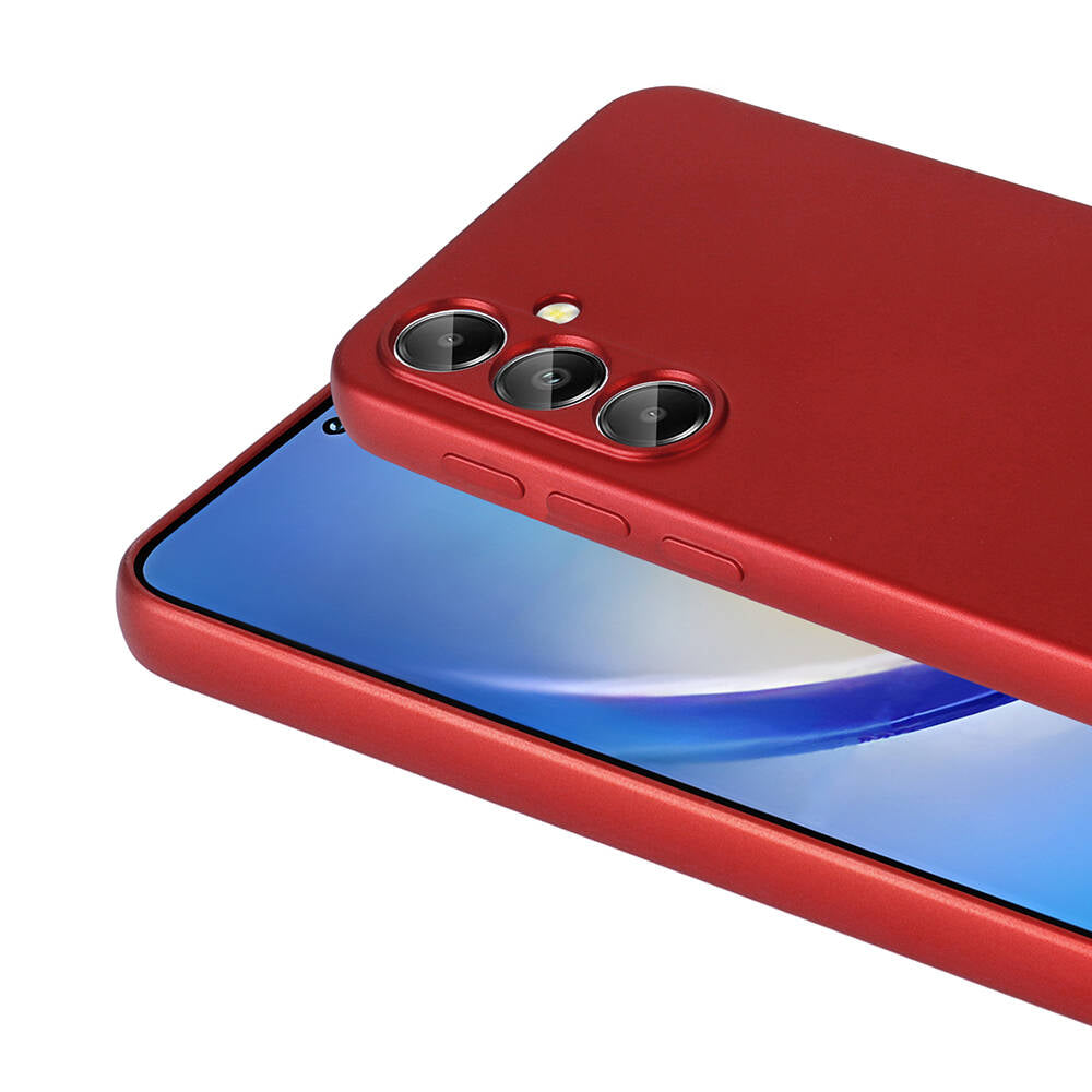 Galaxy A35 Kılıf Zore Premier Silikon Kapak Kırmızı