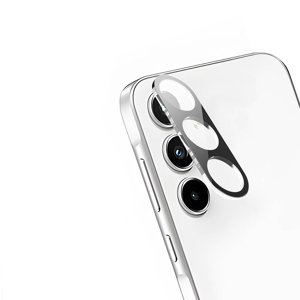 Galaxy A35 Zore 3D Kamera Camı Siyah
