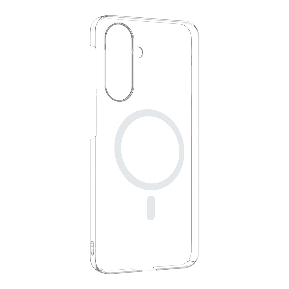 Galaxy A36 Kamera Korumalı M-Safe Şarj Özellikli Şeffaf London Sert PC Kapak Şeffaf