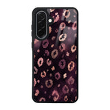 Galaxy A36 Kılıf Kamera Korumalı Desenli Zore Lusi Kapak Pembe Leopar