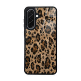 Galaxy A36 Kılıf Kamera Korumalı Desenli Zore Lusi Kapak Kahve Leopar