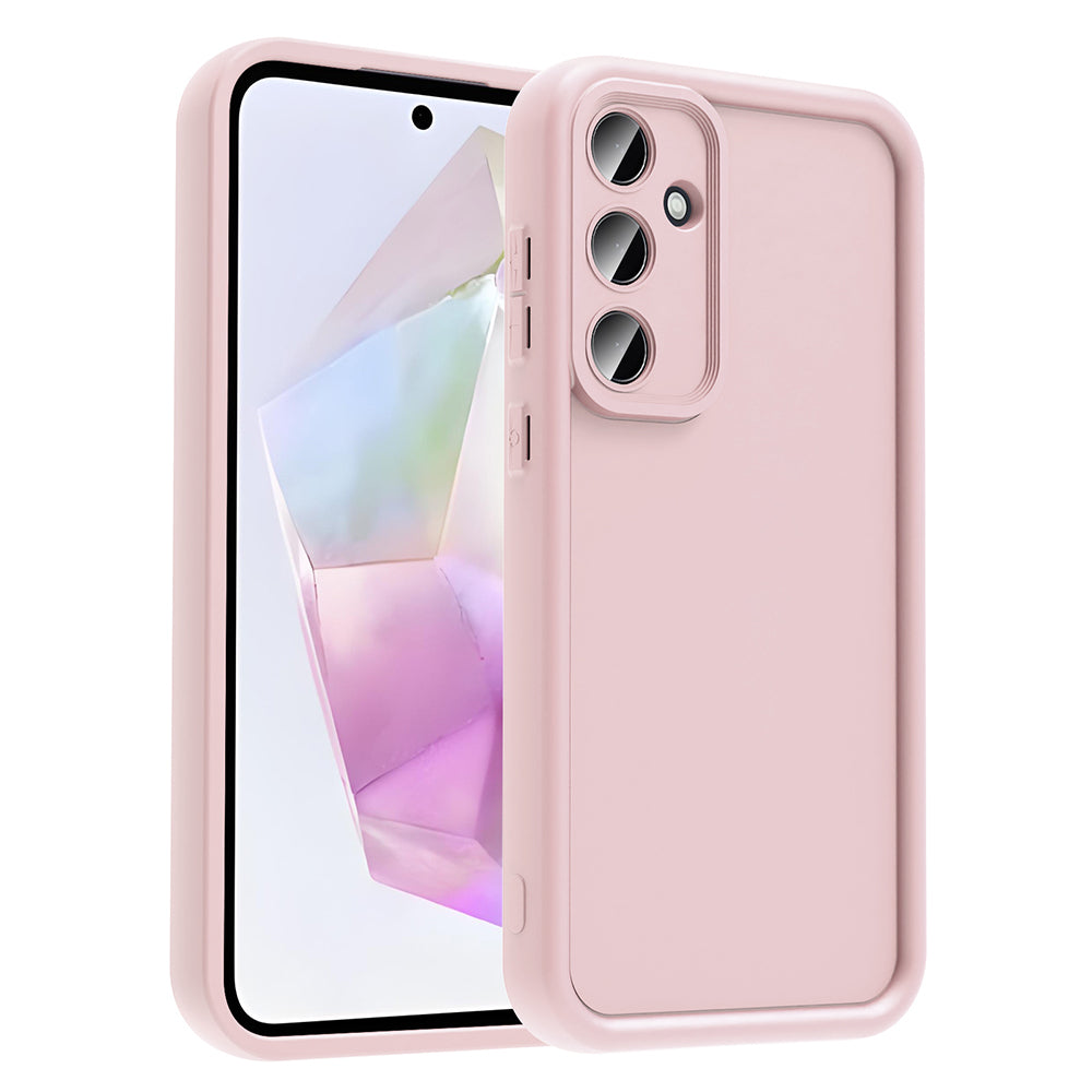 Galaxy A36 Kılıf Kamera Korumalı Zore Ananas Kapak Koyu Yeşil