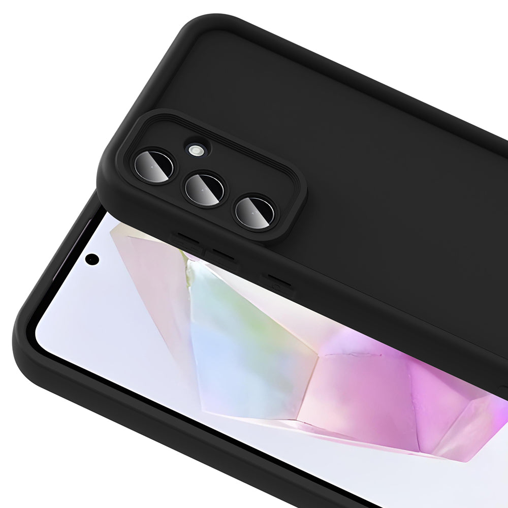 Galaxy A36 Kılıf Kamera Korumalı Zore Ananas Kapak Koyu Yeşil