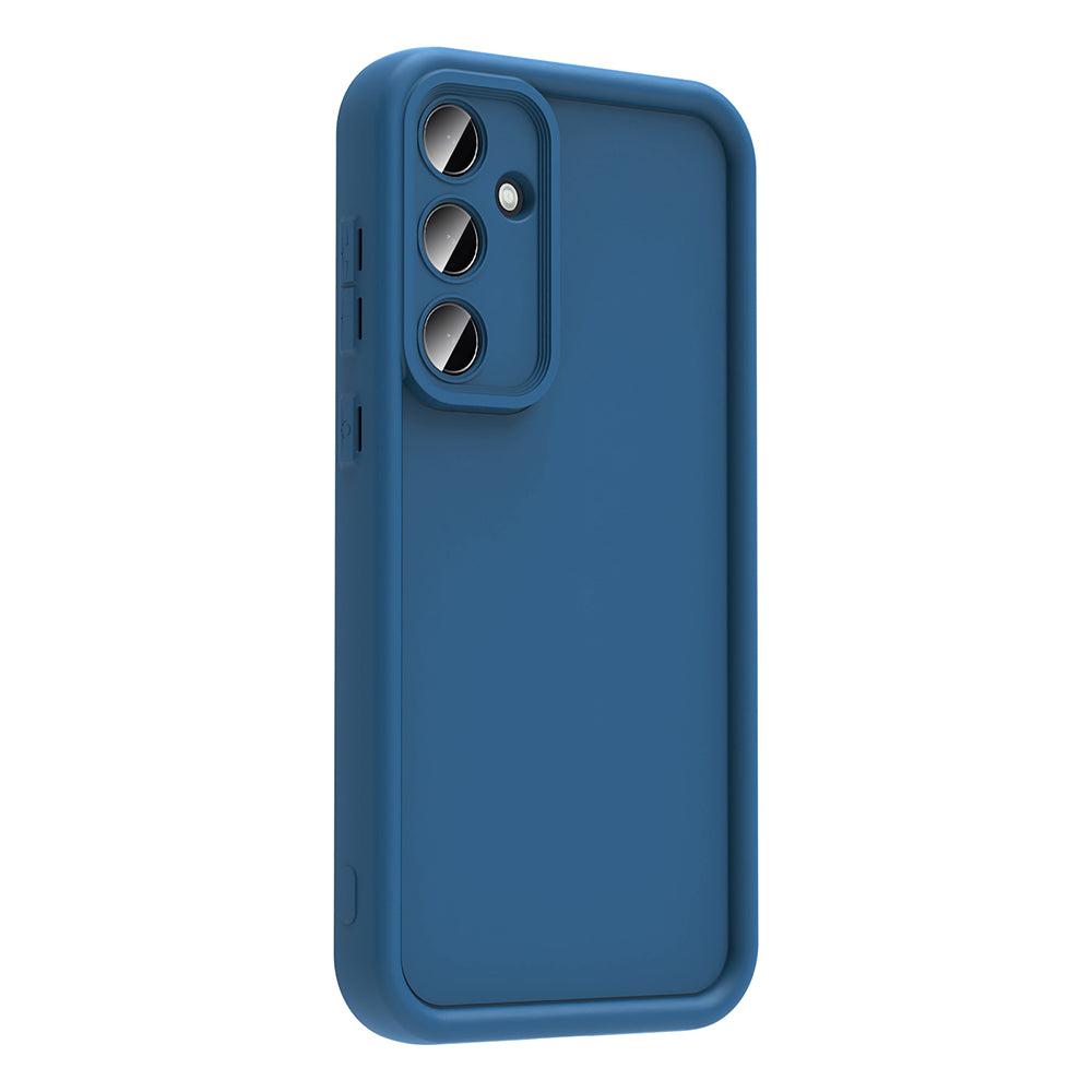 Galaxy A36 Kılıf Kamera Korumalı Zore Ananas Kapak Koyu Yeşil