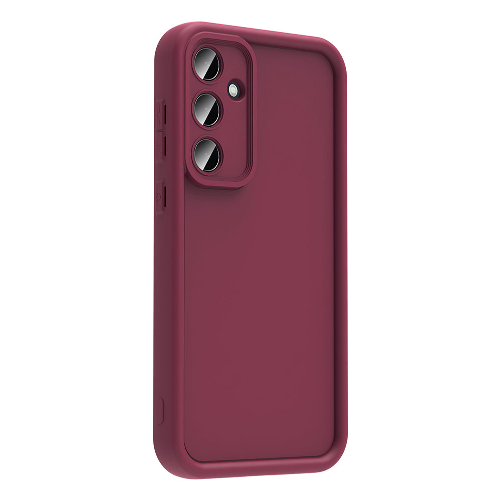 Galaxy A36 Kılıf Kamera Korumalı Zore Ananas Kapak Koyu Yeşil