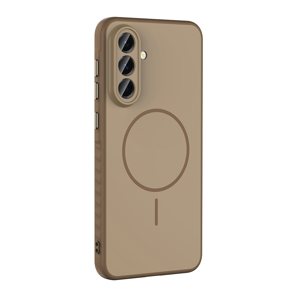 Galaxy A36 Kılıf M-safe Şarj Özellikli Zore Tea Kapak Siyah