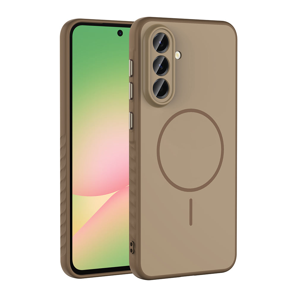 Galaxy A36 Kılıf M-safe Şarj Özellikli Zore Tea Kapak Siyah