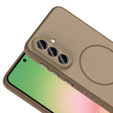 Galaxy A36 Kılıf M-safe Şarj Özellikli Zore Tea Kapak Siyah