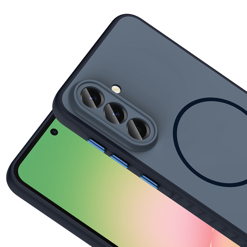 Galaxy A36 Kılıf M-safe Şarj Özellikli Zore Tea Kapak Siyah