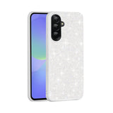 Galaxy A36 Kılıf Parlak Taşlı Tasarım Zore Pırlanta Kapak Beyaz