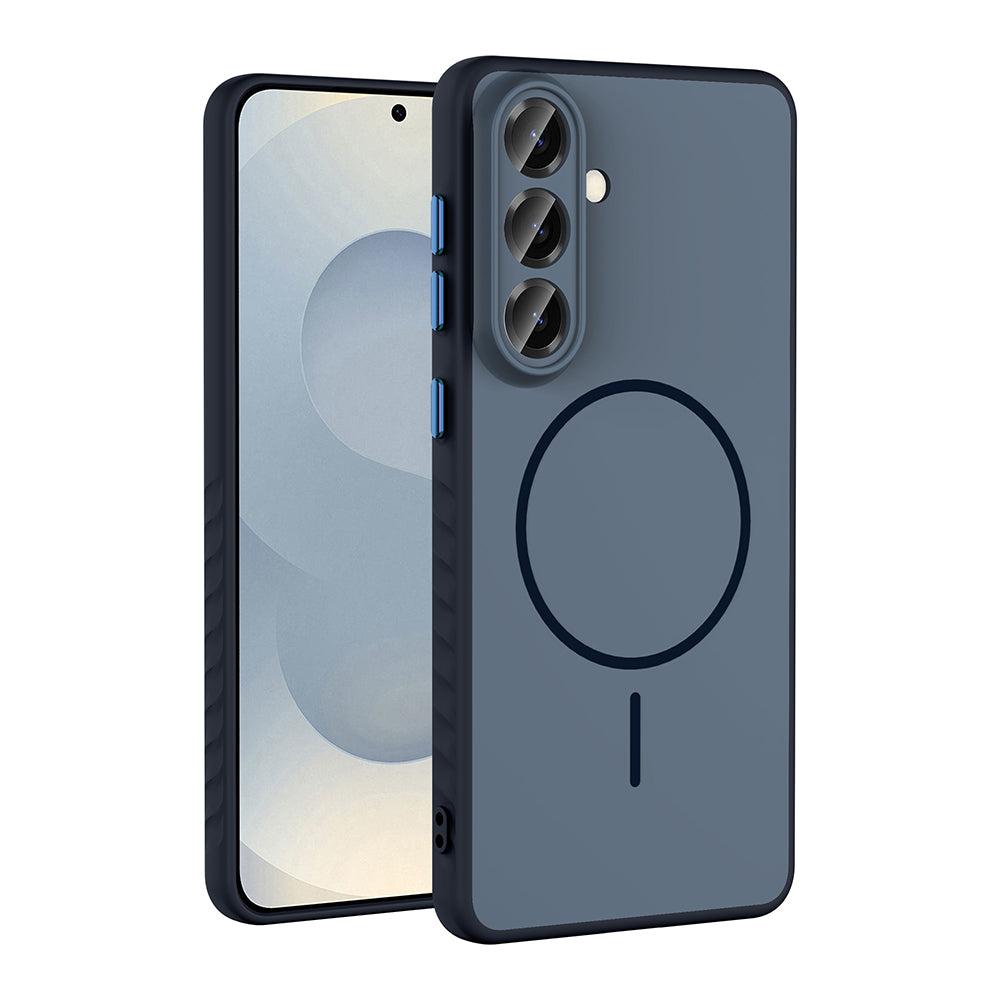 Galaxy A37 Kılıf M-safe Şarj Özellikli Tea Kapak Lacivert