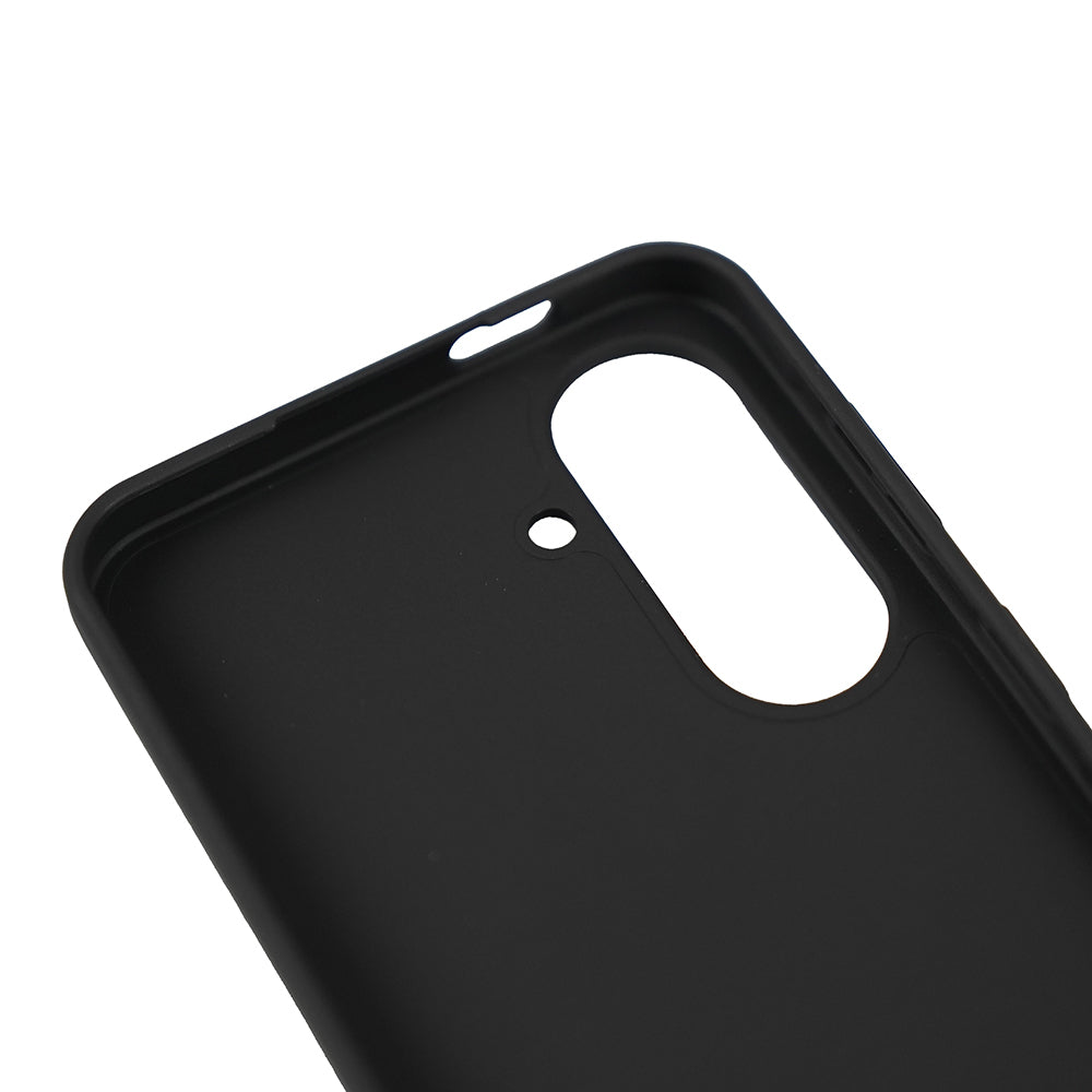 Galaxy A37 Kılıf Zore Biye Silikon Siyah