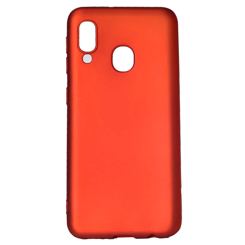Galaxy A40 Kılıf Zore Premier Silikon Kapak Kırmızı