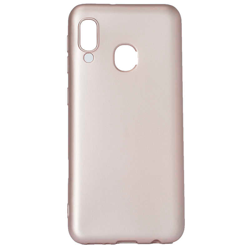 Galaxy A40 Kılıf Zore Premier Silikon Kapak Rose Gold