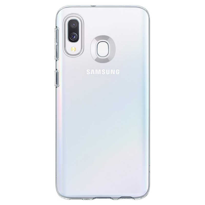 Galaxy A40 Kılıf Zore Süper Silikon Kapak Renksiz