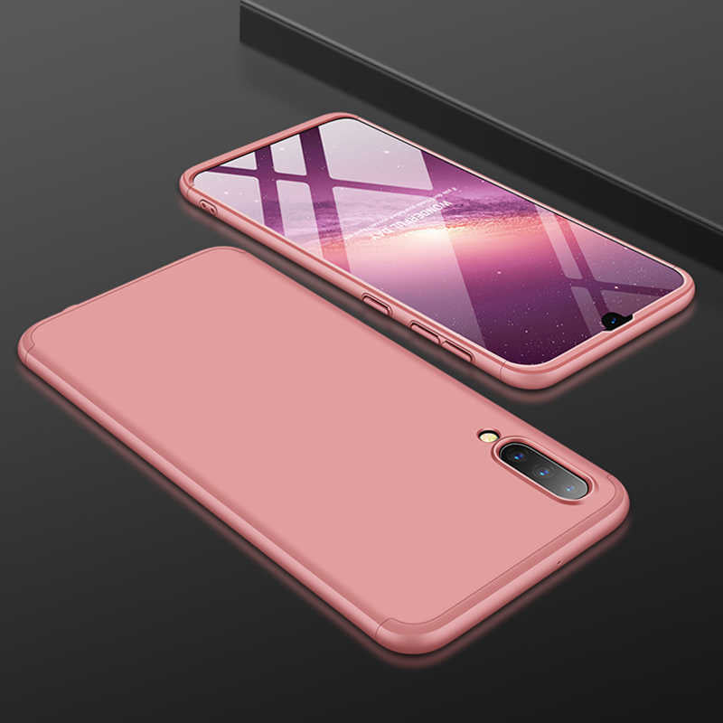 Galaxy A50 Kılıf Zore Ays Kapak Rose Gold