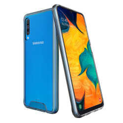 Galaxy A50 Kılıf Zore Gard Silikon Renksiz