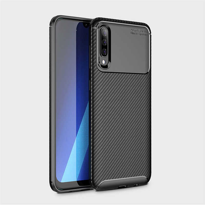 Galaxy A50 Kılıf Zore Negro Silikon Kapak Lacivert